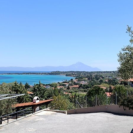 Green & Blue House In Halkidiki In Vourvourou Exterior photo